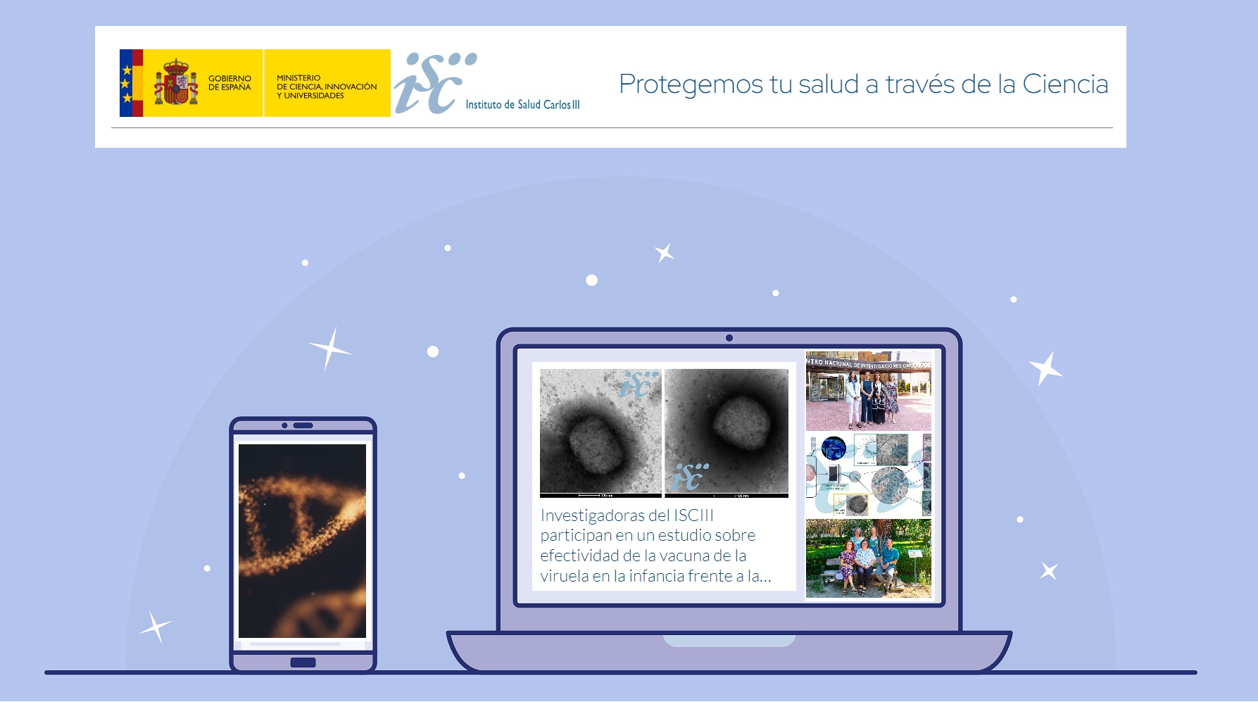 Entre las novedades de la nueva web se encuentran, entre otras, la creación de microwebs para cada centro de investigación, información más completa del área de Internacional y un apartado específico para consultar proyectos de I+D+I en salud financiados por el ISCIII.